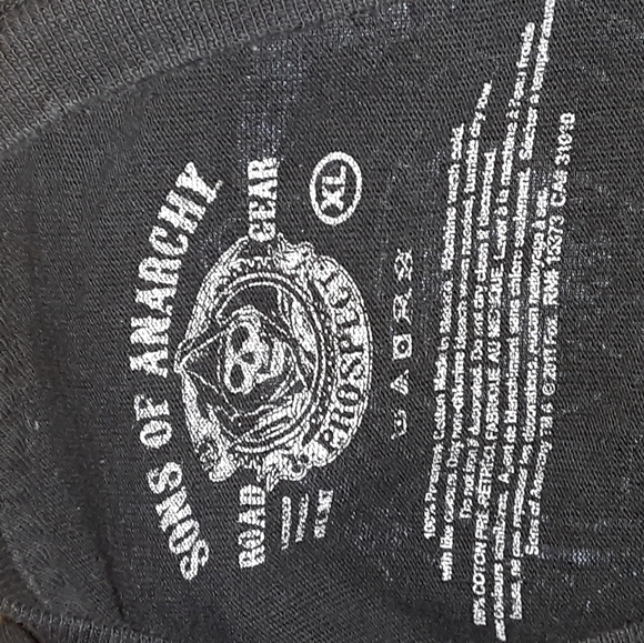 Mens xl SONS t-shirt - Picture 3 of 4